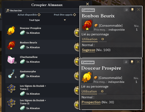 Almatons & bonus